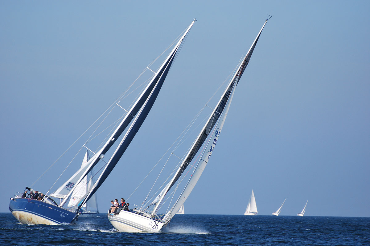 Matchrace Incentice Segeln Yachten Duell Ostsee Rostock Warnemünde mit Sailing Deluxe
