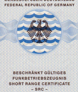 Radio license Radio operating certificate Short Range Certificate SRC Sailing Rostock Warnemünde Sailing Deluxe