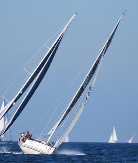Matchrace Incentice Segeln Yachten Duell Ostsee Rostock Warnemünde mit Sailing Deluxe