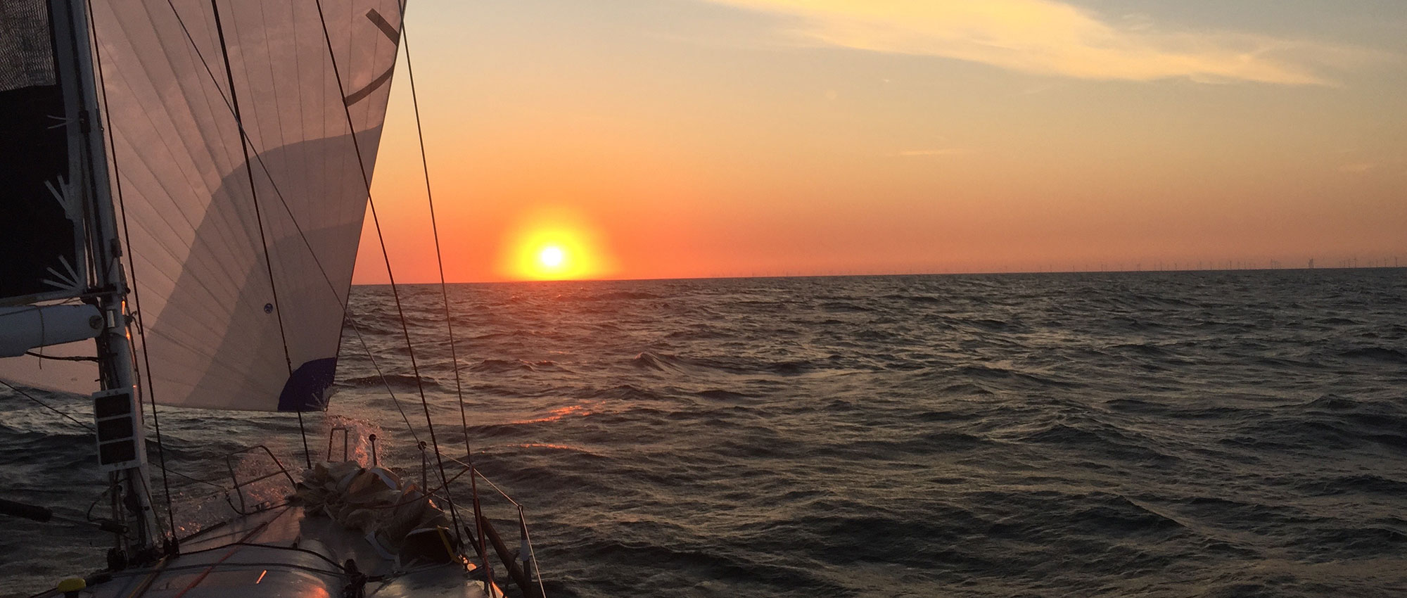 Sailing Deluxe Sunset sailing trip on the Baltic Sea Rostock Warnemünde